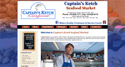 Desktop Screenshot of captainsketchseafood.com